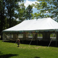 Grands événements 200 300 personnes Tente de mariage Tente de luxe en aluminium Toit en PVC transparent Tente de réception Tentes pour événements Festival