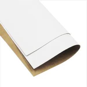 Papel Kraft branco 300gsm Pode ser usado para bebidas frias refrigeradas, alimentos congelados, embalagens de bebidas engarrafadas ou enlatadas