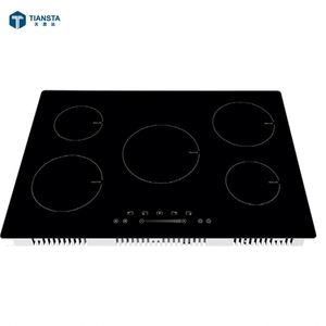 Cocina de inducción IH, vitrocerámica de vidrio de Color negro, vitrocerámica de cuatro quemadores - Product Image 1