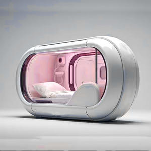 Remorque de luxe, cabine en forme de U, capsule spatiale mobile, maison de camping en plein air, hébergement, maison mobile, salon multifonctionnel - Product Image 2