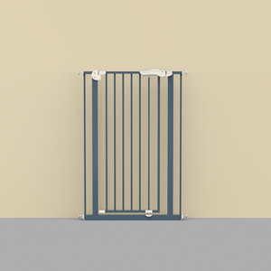 Barrière de sécurité pour bébé en acier robuste avec design multifonctionnel pour les escaliers, la cuisine, utilisation en intérieur, barrière de sécurité pour enfants - Product Image 1