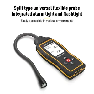 दहनशील गैस डिटेक्टर प्रोपेन को हेक्साएन मीथेन रिसाव सूचक प्राकृतिक गैस माप अलार्म के साथ 0-100% लीटर - Product Image 3