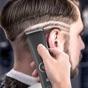Cortadora de Pelo Multifuncional 5 en 1, Recortadora de Barba para Hombre, Afeitadora Eléctrica Inalámbrica, Cuchillas de Acero Inoxidable, Pantalla LED, Uso Doméstico - Product Image 4