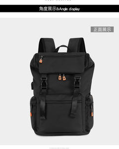 Mochila Táctica Ligera Unisex Personalizada con USB, Gran Capacidad, para Viajes Cortos de Negocios, para Hombre y Mujer - Product Image 5