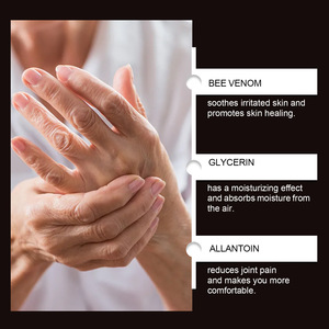 Crema Herbal de Veneno de Abeja <span class=keywords><strong>para</strong></span> Alivio de Articulaciones 100ml, Crema Tópica <span class=keywords><strong>para</strong></span> Dolor de Rodilla y Muñeca, Apoya la Salud Cardíaca, Cuidado de la Salud Herbal Natural - Product Image 6