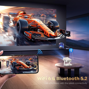 Full HD 1080P <strong>Projector</strong> 4K Smart BT <strong>WiFi</strong> 320ANSI Auto Focus Home Theater Cinema <strong>Projector</strong> - Product Image 3