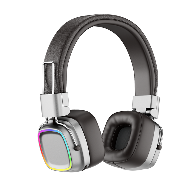 Soyto Retro2 Wireless BT Headphones RGB Lights Vintage Style Foldable Stereo Sound for Music Sports Gaming Auriculares Kopfhorer