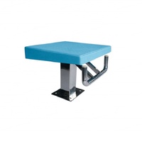 Plataforma de Salida para Competición de Natación de Acero Inoxidable Antideslizante, Modelos de Uno/Dos Escalones PT470 PT471 PT472