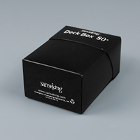 Sanseking PP plastique Deck Box Mallette de transport pour cartes à collectionner Mallette de rangement pour cartes Organisateur