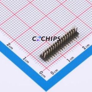 A127US-WS17P Pin Header SMD,P=1.27mm Connector ( Pin Structure: 2x17P )( Pitch: 1.27mm )( Row Spacing: 1.27mm ) - Product Image 1