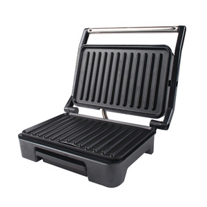 2 pedazo parrilla <span class=keywords><strong>panini</strong></span> hogar eléctrico sándwich prensa parrilla <span class=keywords><strong>panini</strong></span> con acero inoxidable de la cubierta superior - Product Image 3