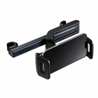 Nouveau support de tableau de bord réglable en hauteur pour iPad/PC 2-en-1, en ABS, anti-corrosion, pour divertissement arrière en voiture, design personnalisable