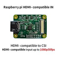 Adaptateur C790 1080P 60Hz HD MI vers CSI-2, carte I2S BliKVM prenant en charge l'audio pour Raspberry Pi 5 4B 3B+ 3B Zero CM4