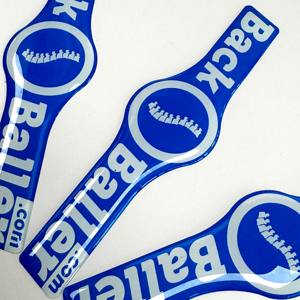 Calcomanía Personalizada con Impresión UV Resistente al Agua, Logotipo de Marca que No se Pone Amarillo, Adhesivo de Resina en Relieve con Efecto 3D de PU Suave - Product Image 1