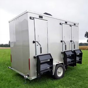 Rimorchio Bagno Personalizzato, Rimorchio Toilette Portatile, Bagno Mobile con Doccia, Servizi Igienici per Esterni, Rimorchio Toilette per Camper - Product Image 1