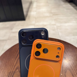 Biến Đổi Vào Iphone 17 Pro Max Matte Bìa Iphone17 Không Khí 16 15 14 13 12 Lớn Xem Ống Kính AG Kính Chống Sốc Từ Trường Hợp Điện Thoại - Product Image 4