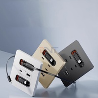 Enchufe de pared USB de carga rápida Universal BNT de 20W con línea de carga Salida de carga tipo C para teléfono móvil