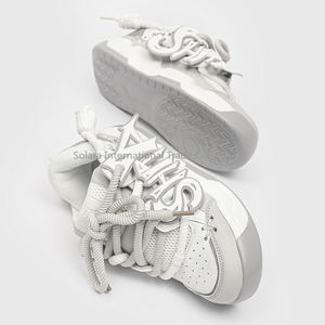 Dropshipping Custom Logo New Trendy Men's <b>Chunky</b> Platform Lace-Up Skate <b>Shoes</b> Summer Winter Designer Casual Sneakers - Product Image 2