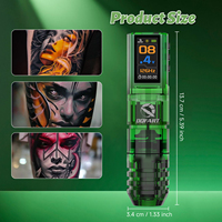 Stylo de tatouage sans fil Source Factory, fournitures de tatouage professionnelles, batterie au lithium 1600 mAh, OEM ODM personnalisable
