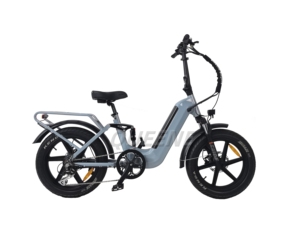 Bicicleta Eléctrica Híbrida de 48V20AH con Batería Extraíble, Llantas Gruesas de 20'', para Desplazamientos Urbanos - Product Image 5