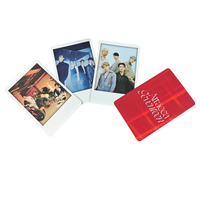 Nouvelle carte énorme holographique de luxe avec cartes Kpop Lomo Kpop 1 grande boîte