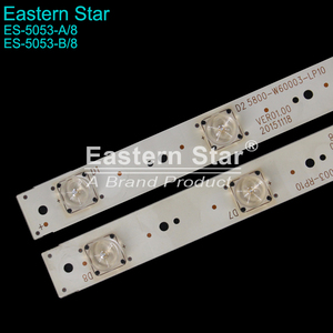 ES-5053 Nuova <span class=keywords><strong>Striscia</strong></span> <span class=keywords><strong>LED</strong></span> per Retroilluminazione TV 60G6 60V8E per TV SKY WORTH 60 Pollici, 8+8 <span class=keywords><strong>LED</strong></span> 3V, Barra <span class=keywords><strong>LED</strong></span> per Riparazione TV - Product Image 5