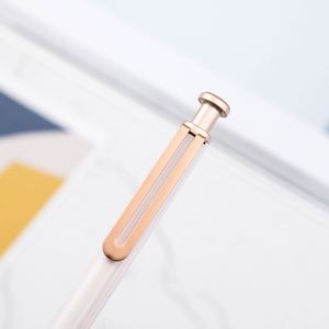 Hot-Selling Press Metal Aluminum Ball Point <b>Pens</b> With Printed Custom Logo for Stylo Stationery <b>Gift</b> - Product Image 5