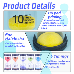 Decoración del hogar 1/3/5/10/15/30 minutos reloj <span class=keywords><strong>de</strong></span> <span class=keywords><strong>arena</strong></span> regalos <span class=keywords><strong>para</strong></span> <span class=keywords><strong>niños</strong></span> temporizador <span class=keywords><strong>de</strong></span> <span class=keywords><strong>arena</strong></span> - Product Image 6
