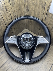 Volant sport <span class=keywords><strong>AMG</strong></span> en cuir et fibre de carbone pour <span class=keywords><strong>Mercedes</strong></span> Benz <span class=keywords><strong>C</strong></span> E S G GLE GLS GLC CLS W213 W222 W205 C63, nouvelle édition améliorée - Product Image 3
