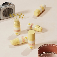 Acceptation des commandes personnalisées, flacon distributeur de sérum, lotion, nettoyant visage, liquide, en plastique PP, cylindrique, sans air, 5 ml, 10 ml, 15 ml