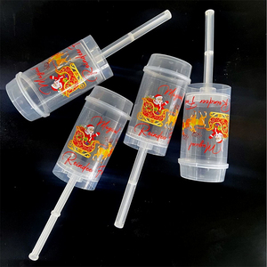 Nhựa đẩy <span class=keywords><strong>Pop</strong></span> Jar 3.5 gam tùy chỉnh Mylar ăn được Hoa Popsicle Jar đẩy lên Jar lọ nhựa cho bao bì thực phẩm - Product Image 1