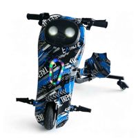 Trottinette électrique 8 pouces 200w 360 °   Kart électrique rotatif Crazy Drift pas cher pour enfants