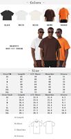 Streetwear imprimé DTG personnalisé t-shirts graphiques Tshirt Boxy t Shirt Mens Vintage T Shirts Boxy Fit Cropped Washed Color T-shirt
