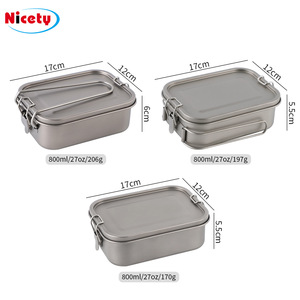 <span class=keywords><strong>Set</strong></span> di posate portatile in <span class=keywords><strong>titanio</strong></span> puro sigillato per campeggio, design moderno per studenti (coltello, forchetta, cucchiaio) colore unico - Product Image 4