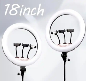 <span class=keywords><strong>Mini</strong></span> anneau lumineux professionnel Ljj-45 18 pouces 55W 3000K-6000K pour téléphone portable 46cm OEM pour la photographie - Product Image 2