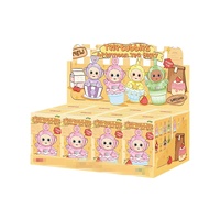 Nouvelle Sortie 100% Original 8 Pièces/Ensemble POP Teletubbies Afternoon Tea Diary Series Boîte Mystère Adorables Poupées en Peluche Porte-clés Dessins Animés