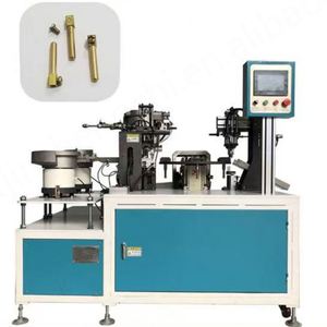 Machine automatique électrique d'assemblage de bornes en laiton, pompe à engrenages et roulement pour la fabrication de prises, garantie 1 an, nouveau PLC - Product Image 4