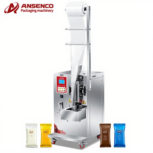 Machine d'emballage alimentaire multifonctionnelle automatique pour sachets et pochettes d'huile de tournesol avec fonctions de remplissage et d'emballage - Product Image 1