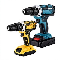 Perceuse sans fil lithium-ion 21V la plus vendue à l'international ; Perceuse-visseuse électrique multifonction rechargeable type pistolet