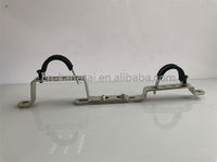 Support réglable de base de poteau de raccords de collecteur de qualité fiable pour système de chauffage par le sol