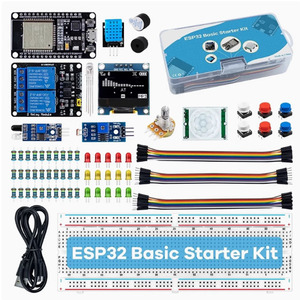 Kit de démarrage JMY ESP32 ESP-32S WiFi IoT Development Board Bare (non-populé) avec tutoriel pour expériences DIY - Product Image 1