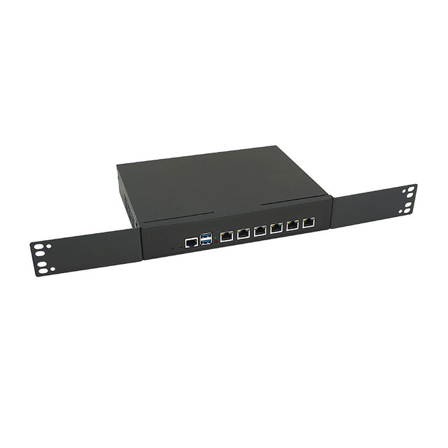 AISTONE 6 x 2.5 GbE NICs Network cloud router Intel N97 N100 N150 rackmount firewall router