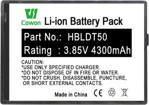 Batterie de remplacement rechargeable Cowon de haute qualité 3,85 V 4300 mAh pour scanner de codes-barres <span class=keywords><strong>Urovo</strong></span> <span class=keywords><strong>DT50</strong></span> HBLDT50 - Product Image 4