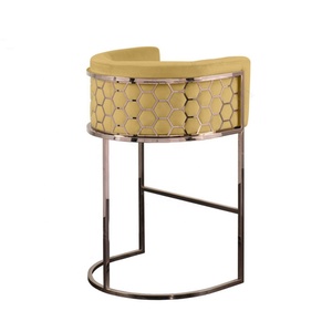 <span class=keywords><strong>Chaise</strong></span> <span class=keywords><strong>de</strong></span> <span class=keywords><strong>bar</strong></span> moderne avec dossier en nid d'abeille, tabouret haut en acier inoxydable, <span class=keywords><strong>chaise</strong></span> <span class=keywords><strong>de</strong></span> comptoir pour hôtel, café, maison, chaises <span class=keywords><strong>de</strong></span> <span class=keywords><strong>bar</strong></span> noires - Product Image 4