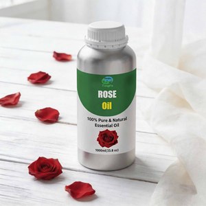 Huile Essentielle de Rose Pressée à Froid 100% Pure, Extrait Floral et Herbacé Doux et Frais pour Tous Types de Peau - Product Image 2