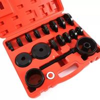 Kit d'outils de 23 pièces pour l'installation et le démontage de roulements de suspension pour roues avant – Type sans démontage, kit de service de roulement à pression