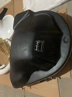 Sousaphone professionnel en fibre de verre blanc OEM, léger, en laiton, pour performance d'orchestre de marche - Vente en gros usine