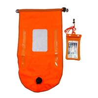 Boya de seguridad con flotador de remolque personalizado, bolsa seca, boya de natación Led, nueva llegada