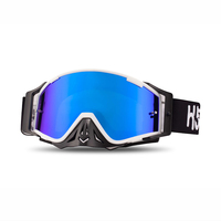 Lunettes avec masque de protection pour Moto, verres antibrouillard déchirés, logo CE, pour Motocross tout-terrain,