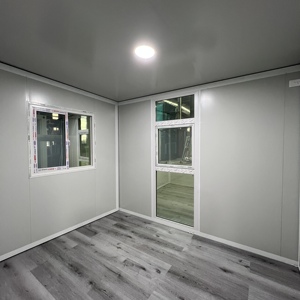Maison conteneur modulaire extensible personnalisable, structure en acier préfabriquée, <span class=keywords><strong>villa</strong></span> à faible coût pour le marché américain - Product Image 4